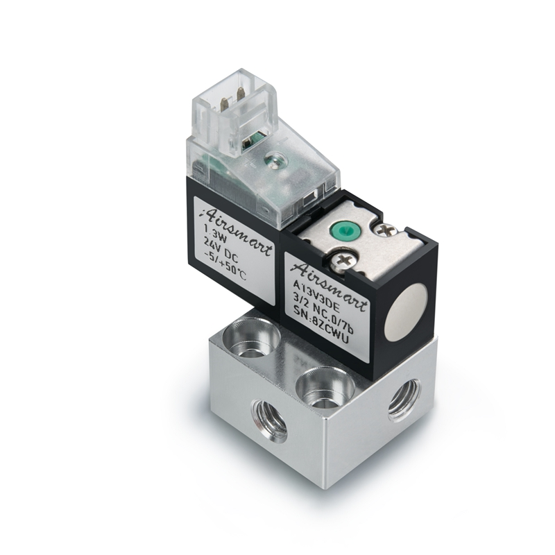 正压2位3通电磁阀常闭 电磁阀 自由排气微型电磁阀